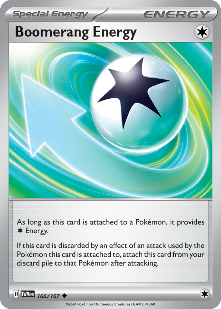 Twilight Masquerade Boomerang Energy #166/167